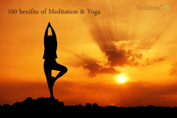 100 benifits of Meditation & Yoga: