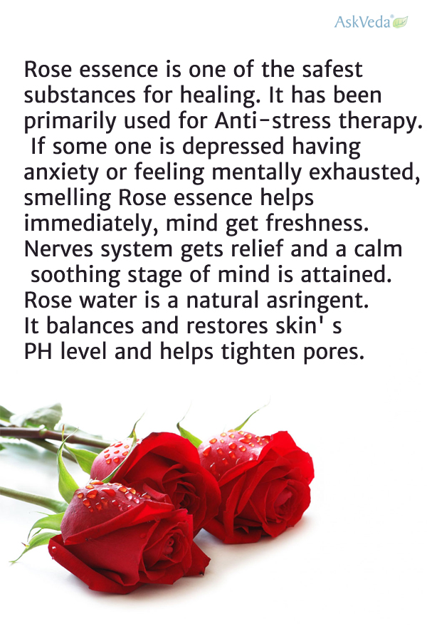Therapeutic Benefits of Roses and Rose water